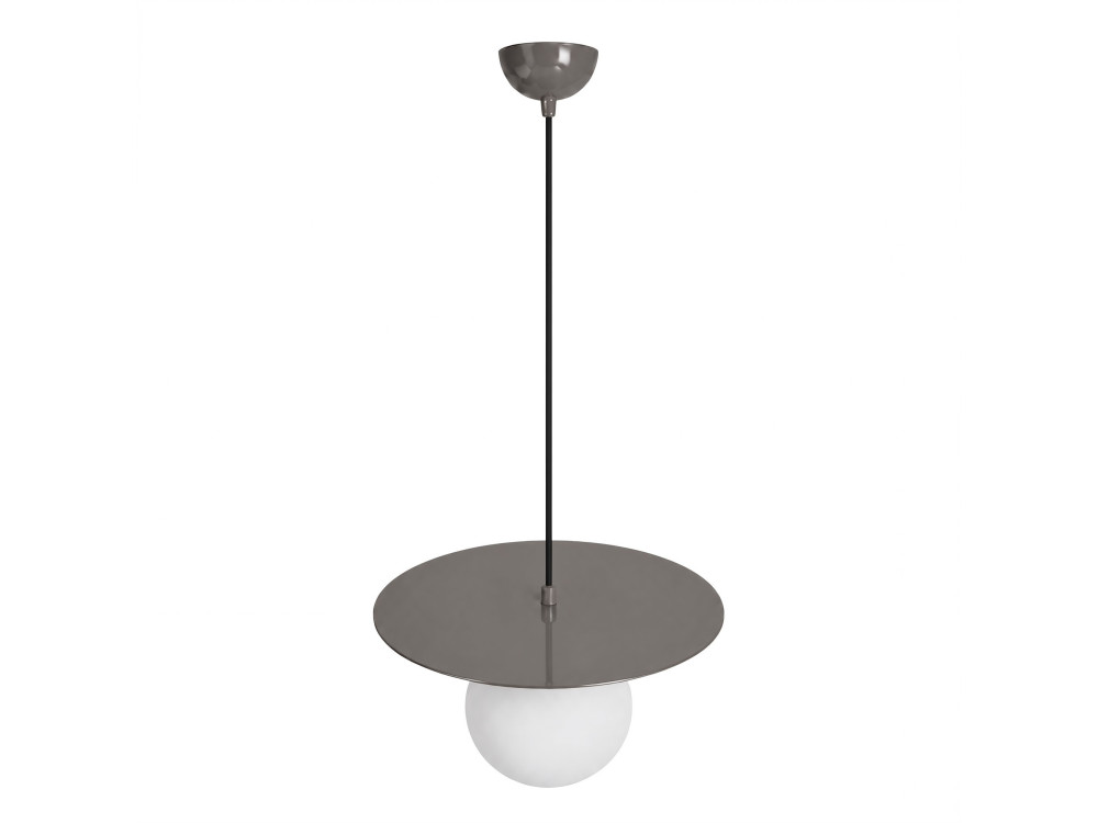 Metalen hanglamp "Vesper" - 40 x 40 cm - Grijs