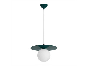 Metalen hanglamp "Vesper" - 40 x 40 cm - Groen