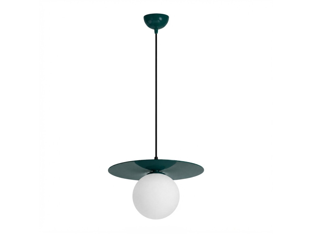 Metalen hanglamp "Vesper" - 40 x 40 cm - Groen