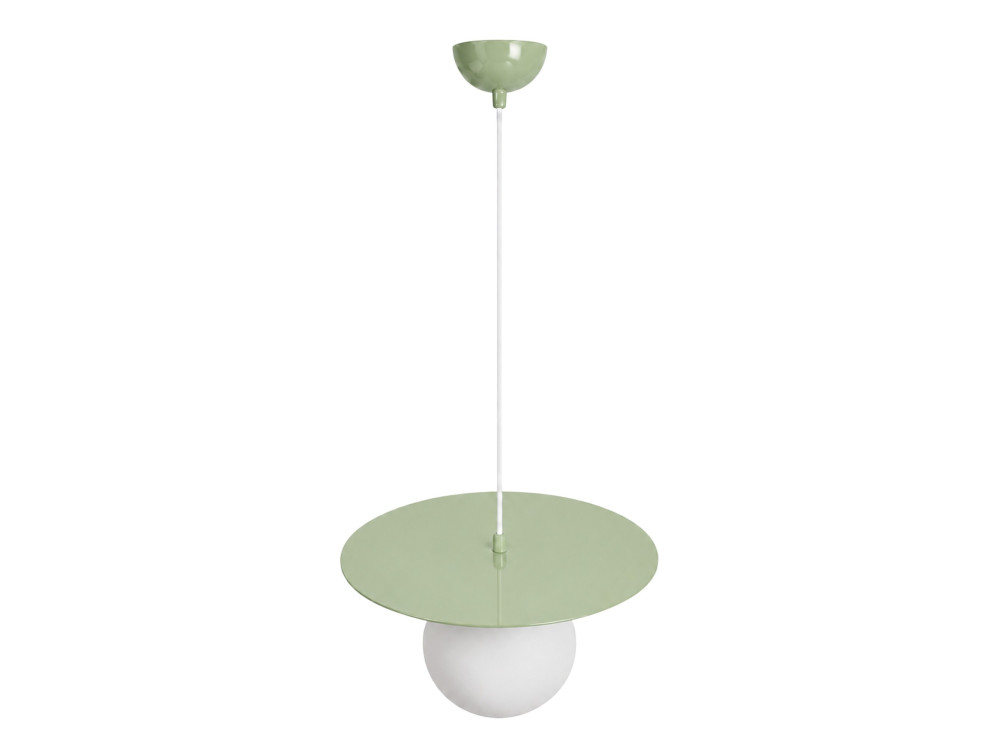Metalen hanglamp "Vesper" - 40 x 40 cm - Groen