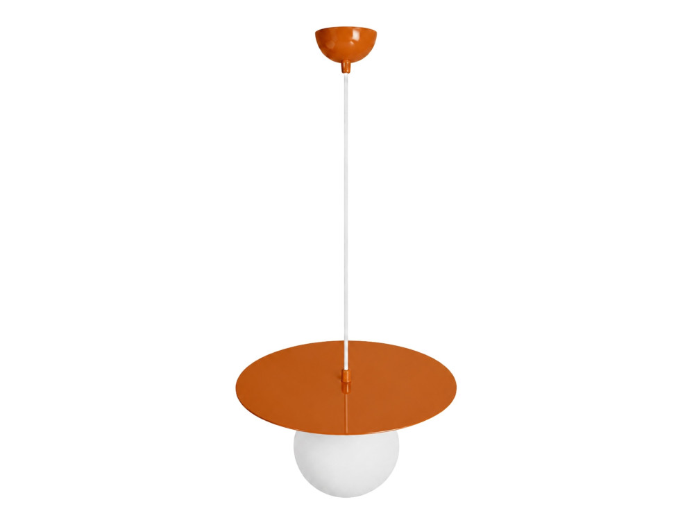 Metalen hanglamp "Vesper" - 40 x 40 cm - Oranje