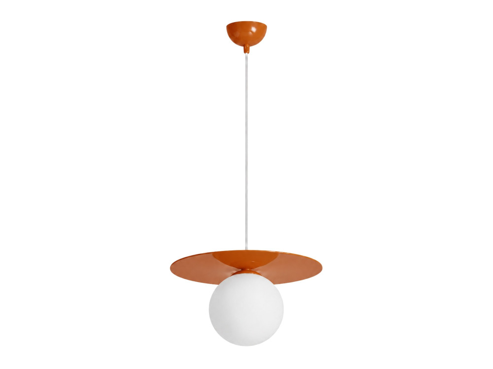 Metalen hanglamp "Vesper" - 40 x 40 cm - Oranje