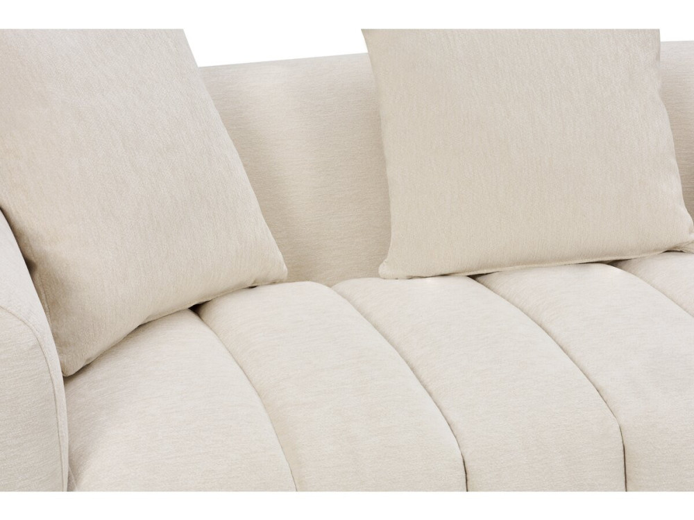 Rechte bank "La Fayette" - 3-zits - Beige