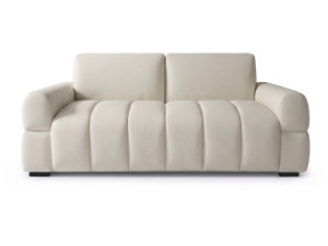 Express-slaapbank "Zoé" - Matras 18 cm - Slaapbreedte 140 cm - 3-zits - Beige