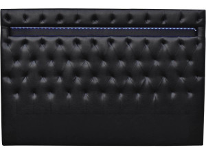 LED-hoofdeinde “Déco” - 189 cm - Zwart