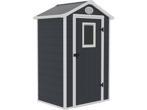 Tuinhuisje resin "Texas" - inclusief verankeringsset - 1.34 m² - Antraciet