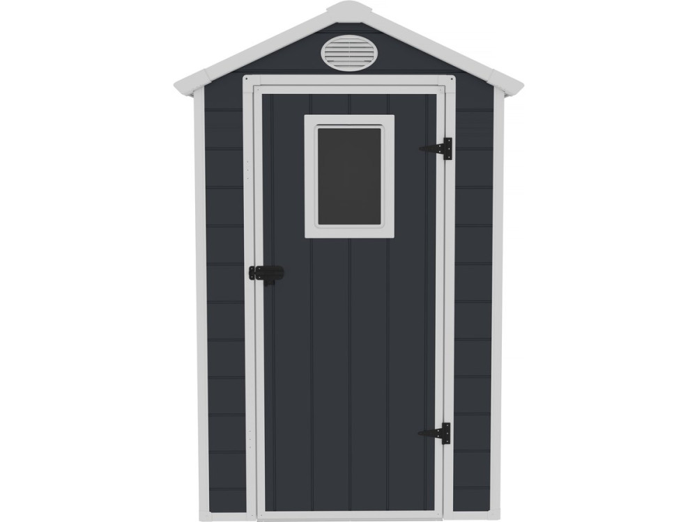 Tuinhuisje resin "Texas" - inclusief verankeringsset - 1.34 m² - Antraciet