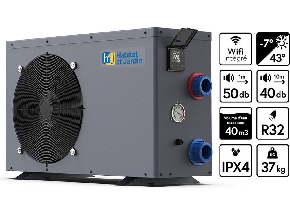 Warmtepomp - Vermogen 6,1 kW  - Inclusief wifi box