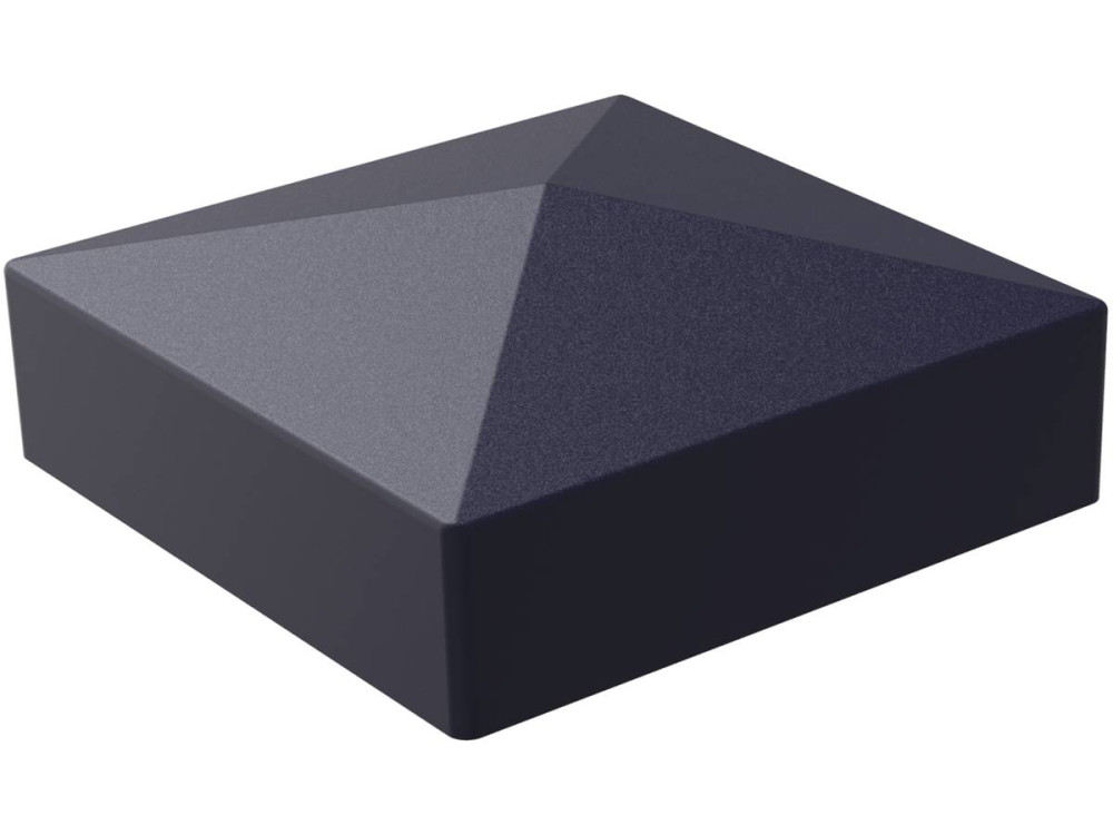 Kit Clôture 1.6 x 1.6 m composite et aluminium + profilés de finitions - Kit de fixation offert - Gris