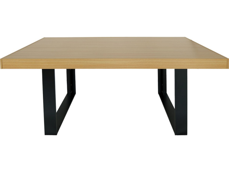 Eettafel keukentafel "Eloise" - 200 x 90 x 80 cm - Bruin - kastanjebruin