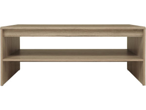 Salontafel rechthoekig "Elpasso" - 65 x 46,5 x 110 cm - Eiken San Remo licht