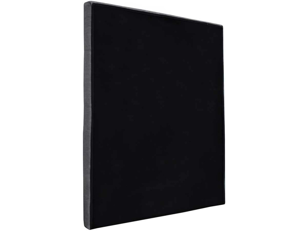Gewatteerd hoofdeinde “Déco” - 99 cm - Grijs - Stof