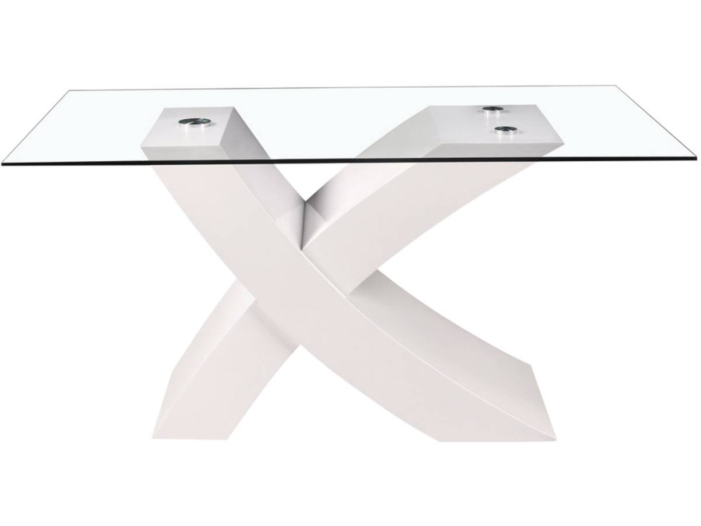 Eettafel "Mona" - 150 x 90 x 74 cm - Wit
