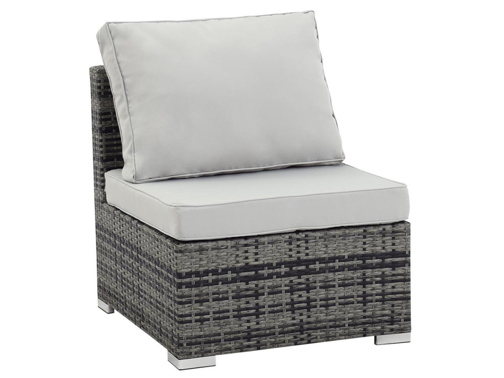 Tuin loungeset 2-delig "Ibiza" - Florida - Grijs