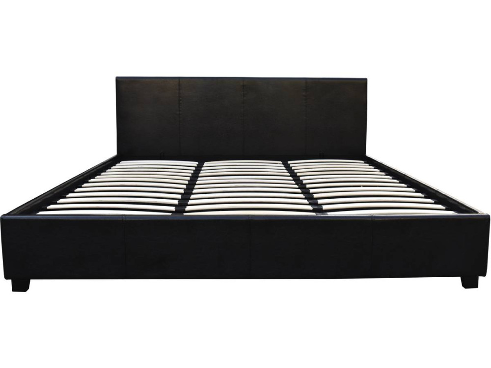 Tweepersoonsbed met ladekast "Carla" - 180 x 200 - Zwart