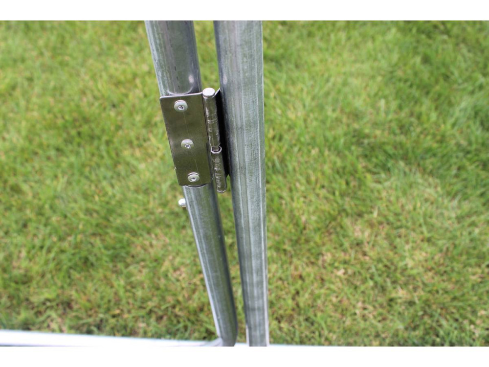Tuintunnelkas met "Mimosa" deur - 180 g / m² - 24 m² - 8 x 3 x 2 m