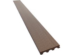 Vlonderplanken composiet set 3 stuks massief - Lengte: 2,4 m - 1 m2- Bruin - kastanjebruin
