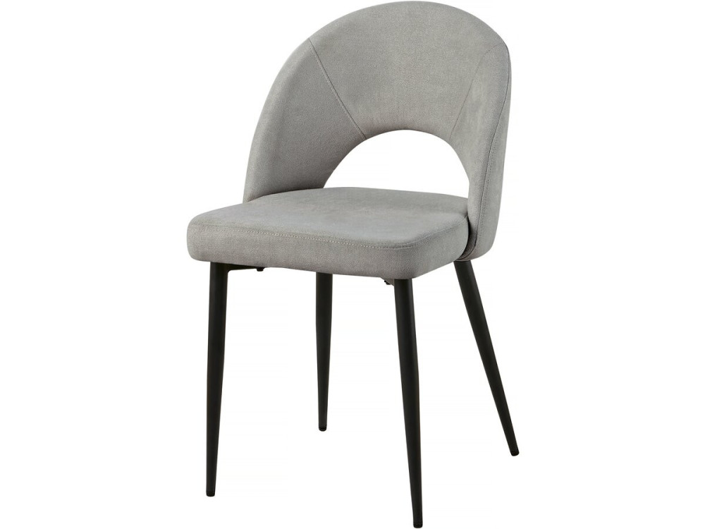 Stoel set 2 stuks eetkamerstoelen "Alma" - Grijs