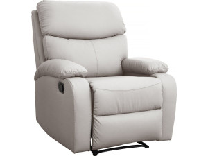 Stoel fauteuil relaxstoel "Giselle" - Beige - lichtbruin