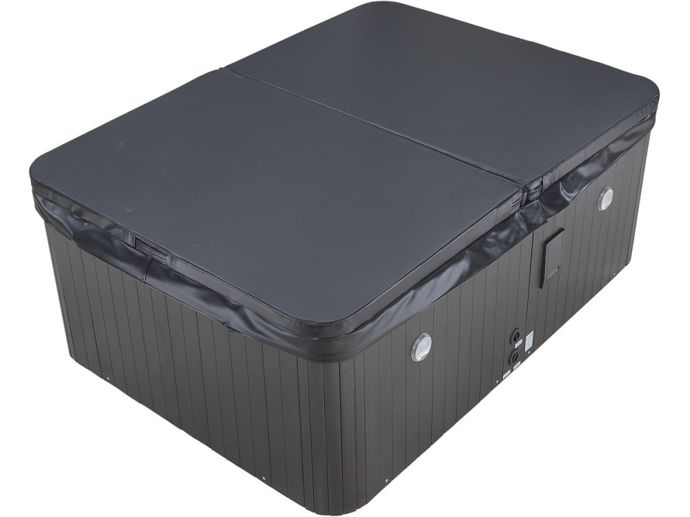 Jacuzzi spa 4 zits met led "Haïti" - Geïntegreerde bluetooth speakers - Wit