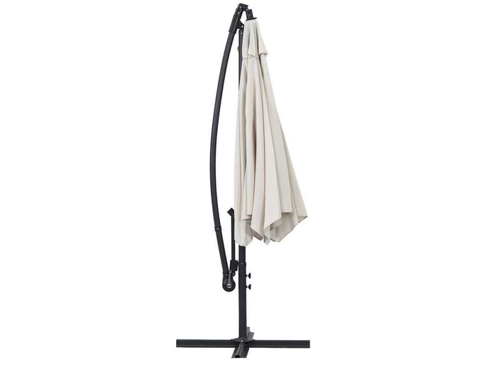 Parasol vrijhangend tuin zweefparasol "Ilios" - Ecru