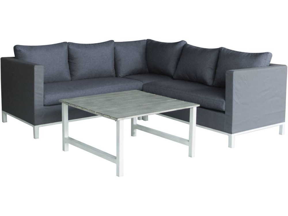 Tuinset aluminium "Turin" - Phoenix - Grijs
