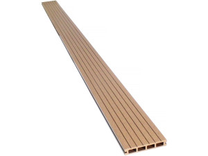 Vlonderplanken composiet set 3 stuks holle structuur - Lengte: 2,4 m - oppervlakte 1 m² - Terracotta