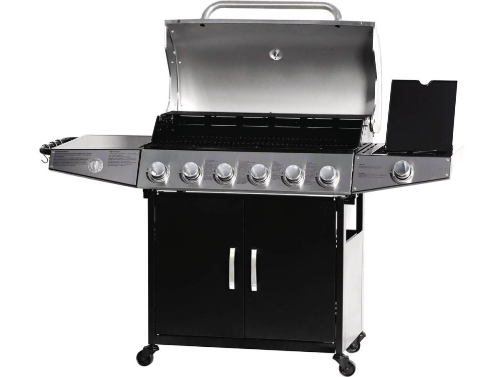 Barbecuegas "Party 6" - 7 branders waarvan 1 zijkant - 20,9 kW