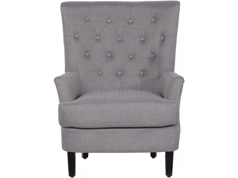 Stoel fauteuil "Arhus" - 1 zits - Grijs