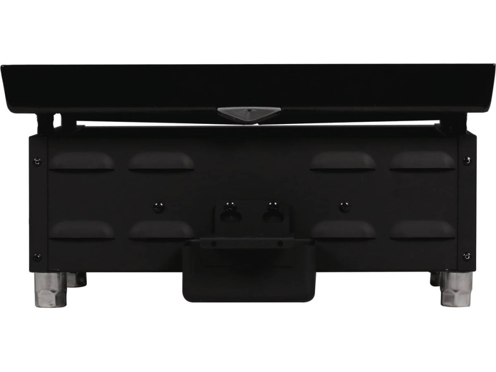 Plancha gas barbecue grill "Presto 2" - 2 branders - 5 kW - Grijs