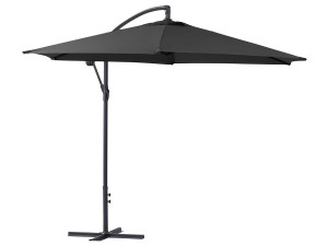 Parasol vrijhangend tuin zweefparasol "Ilios" - Zwart