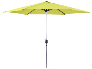Parasol tuin tuinparasol recht aluminium "Sol" - Rond - Ø 3m - Groen