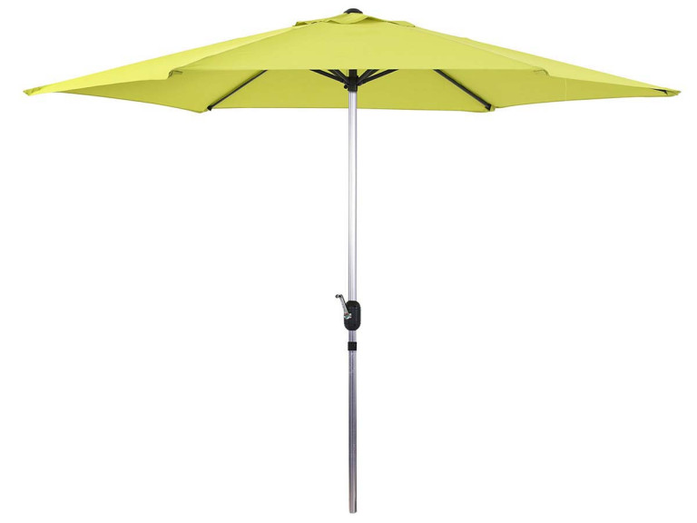 Parasol tuin tuinparasol recht aluminium "Sol" - Rond - Ø 3m - Groen