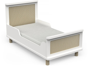 Kinderbed "Ochna" - 70 x 140 cm - Mat wit