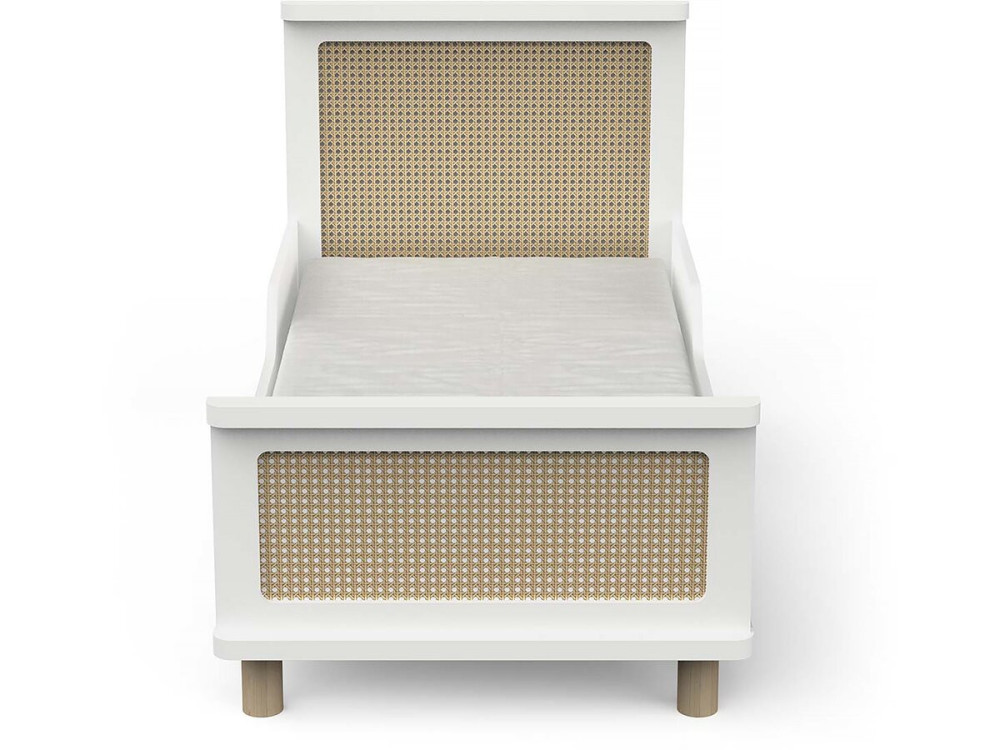 Kinderbed "Ochna" - 70 x 140 cm - Mat wit