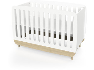Ledikant "Firmiana" - 60 x 120 cm - Mat wit