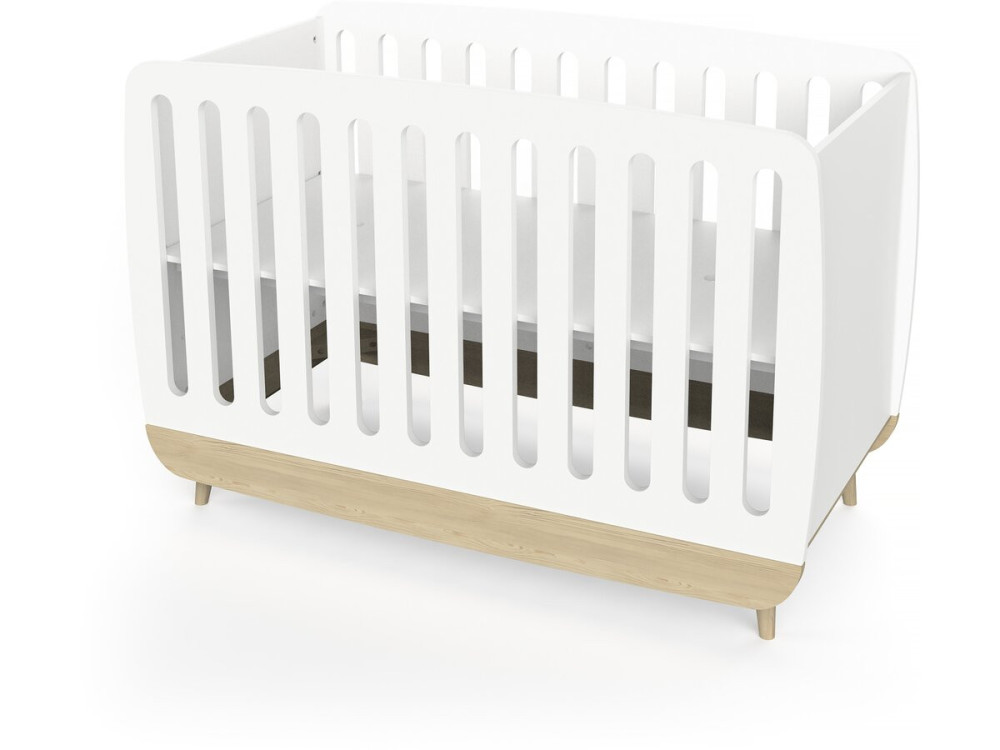 Ledikant "Firmiana" - 60 x 120 cm - Mat wit