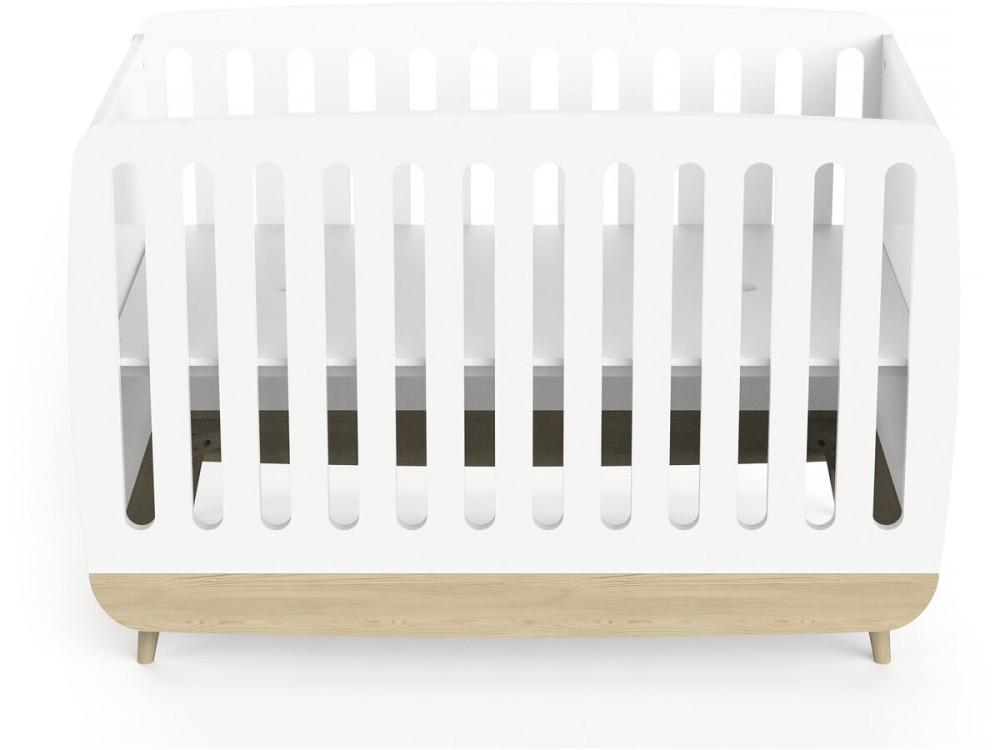 Ledikant "Firmiana" - 60 x 120 cm - Mat wit