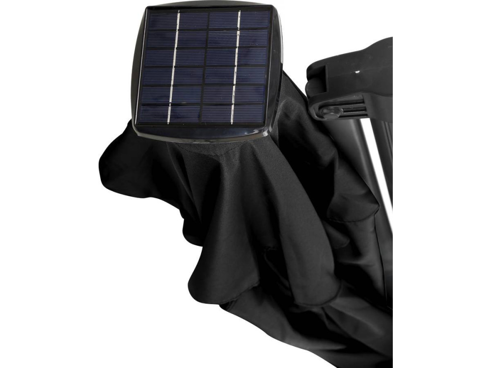 Alu "Sun 4 Luxe" LED afgevoerde tuinparasol - Rechthoek - 3 x 4 m - Ballast inbegrepen