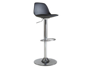 Barkruk kruk hoge stoel "Cocktail" - Zwart