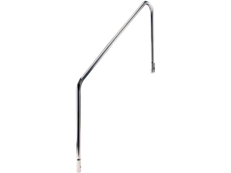Set van 2 zwembadafvoeren - L.122 cm - Roestvrij staal - In te bouwen