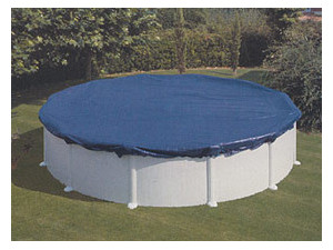 Winterafdekking voor ovaal zwembad 6,10 x 3,75 m of in 8 van 5,00 x 3,40 m