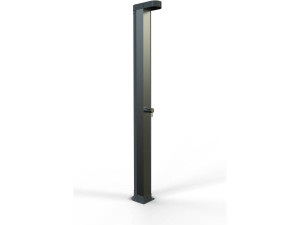 Zonnebadendouche "Angel" - 30 L - H.212.8 cm - Bruin