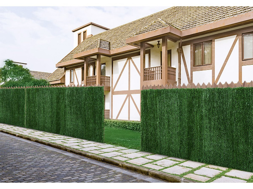 Kunsthaag set 6 stuks schutting buiten - 150 x 300 cm
