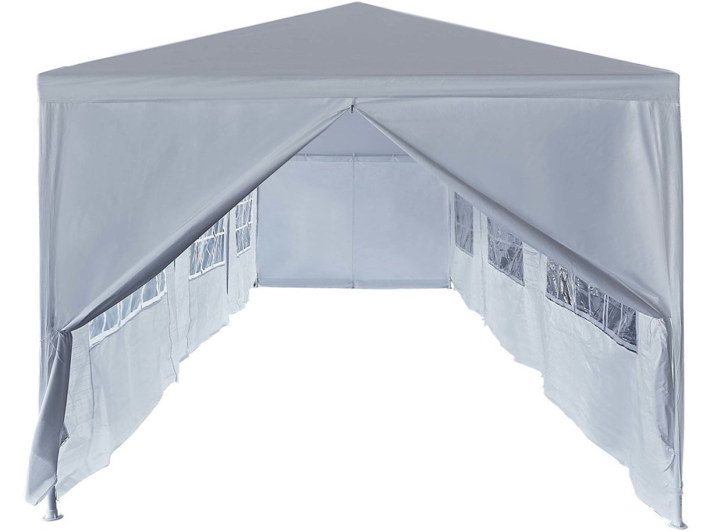 Partytent "Carolina 9" - 24.39 m² - 3 x 9 m - Wit