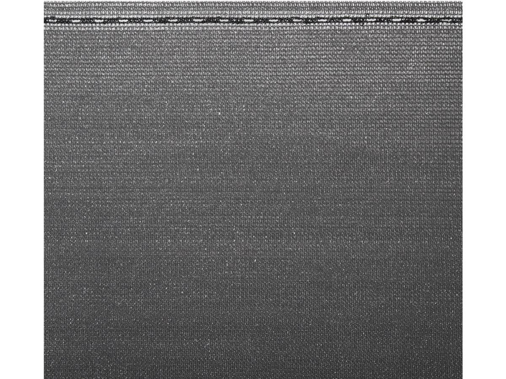Tuinscherm privacyscherm balkondoek synthetisch "Verdo" - 2 x 10 m - 90 g/m² - Grijs
