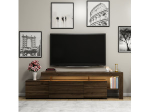 Houten TV-meubel "Beliz" TV-meubel - 192 x 37 x 53 cm