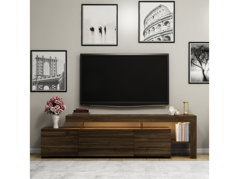 Houten TV-meubel "Beliz" TV-meubel - 192 x 37 x 53 cm