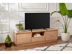Houten TV-meubel "Vanguard" - 160 x 29 x 42 cm - Atlantic Pine 2