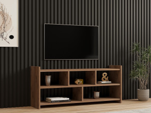 Houten TV-meubel "Pera" - 117 x 28 x 55 cm - Atlantisch grenen 2